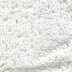 11/0 White Pearl Ceylon - 23g - Miyuki Seed Bead